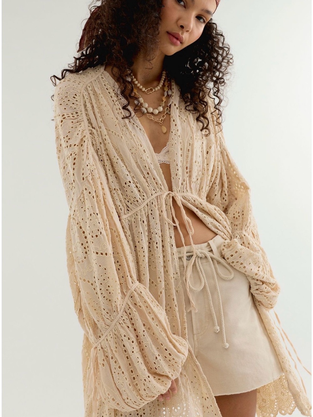 FP Embroidered Juliet Duster